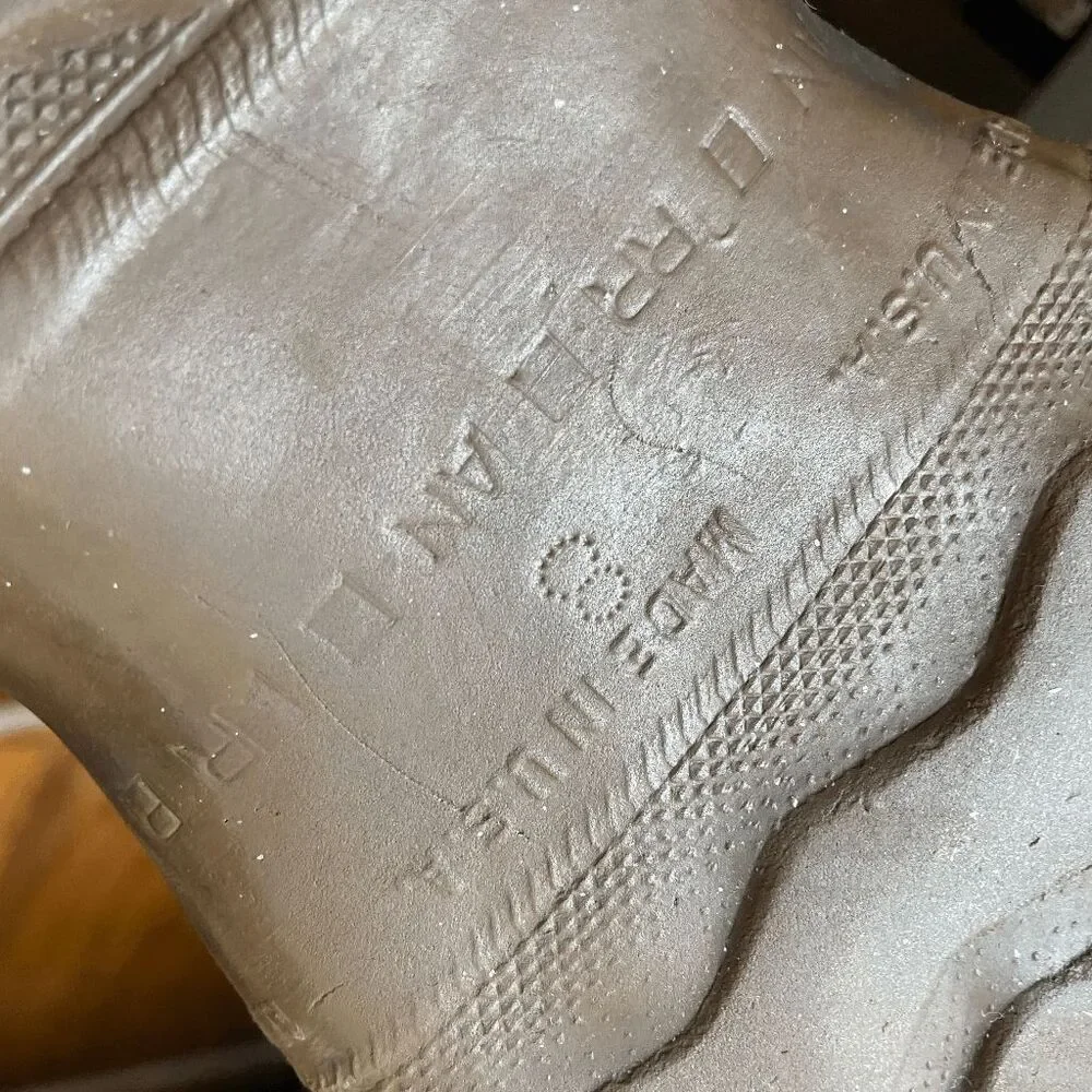 VTG Servus Northerner Rubber Boots USA Buckle Galosh Overshoe Chunky